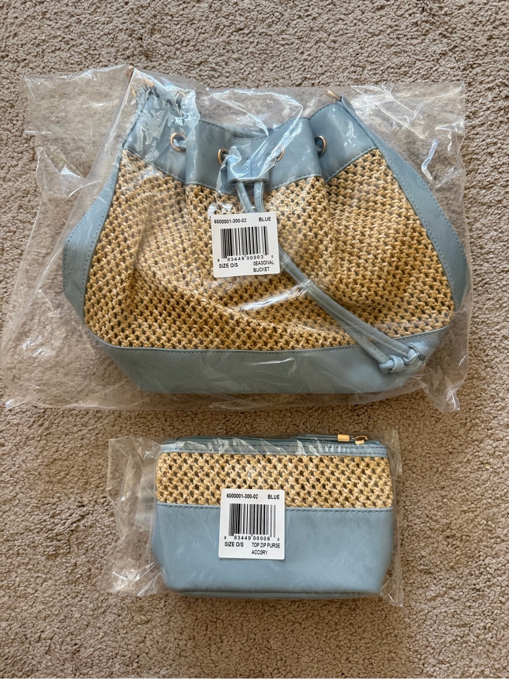 Saka5thAve | bucket bag+pouch